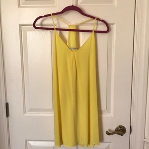 Alice and Olivia Fierra Dress in Yellow